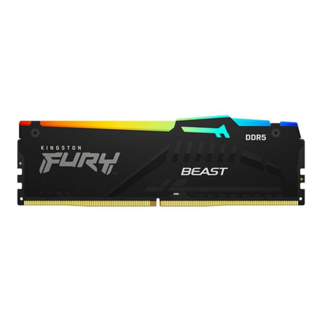 Kingston FURY Beast RGB KF560C36BBE2AK2-64 64GB (2 x 32GB) 6000 MHz DDR5 Desktop Memory