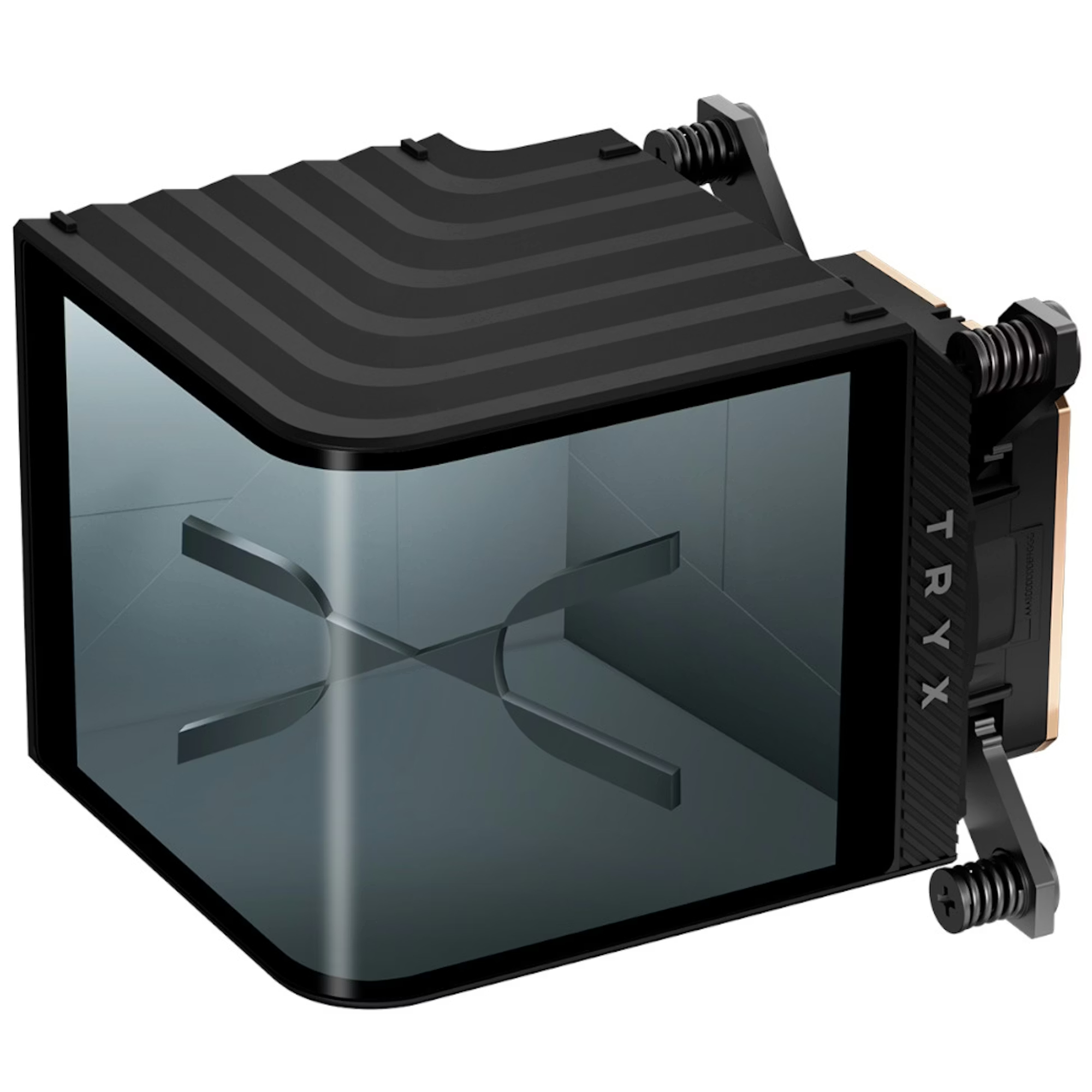 TRYX PANORAMA AMOLED ARGB CPU Water Block - Black