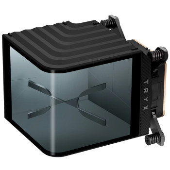 TRYX PANORAMA AMOLED ARGB CPU Water Block - Black