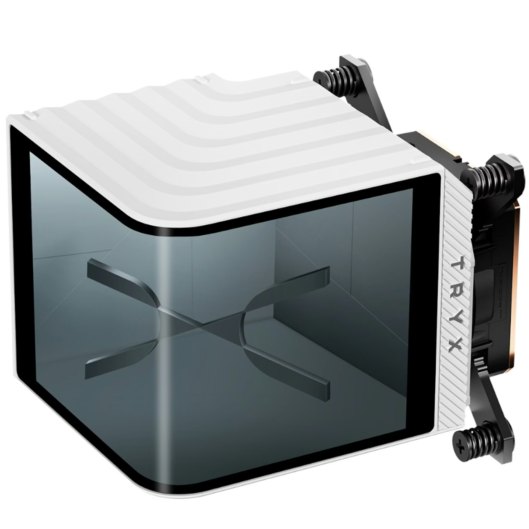 TRYX PANORAMA AMOLED CPU Water Block - White