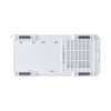 Lian Li Lancool 207RW Tempered Glass Mid Tower Gaming PC Case - White