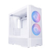 Lian Li Lancool 207RW Tempered Glass Mid Tower Gaming PC Case - White