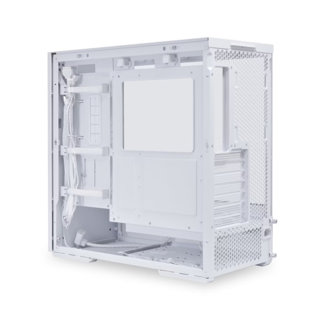 Lian Li Lancool 207RW Tempered Glass Mid Tower Gaming PC Case - White