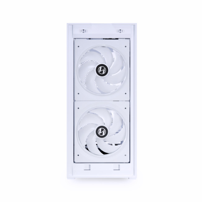 Lian Li Lancool 206 RW Tempered Glass Mid Tower Gaming PC Case - White