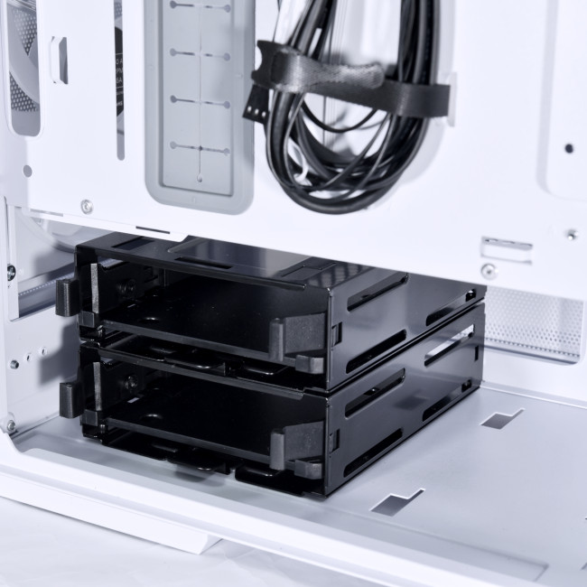 Lian Li Lancool 206 RW Tempered Glass Mid Tower Gaming PC Case - White