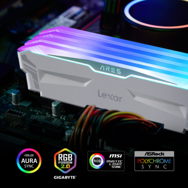 Lexar ARES LD4EU008G 16GB (2 x 8GB) 4000 MHz DDR4 Desktop RAM