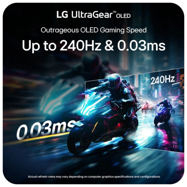 LG 39GX900A-B 39" Ultrawide Curved OLED Quad HD Height Adjustable Monitor with Speakers