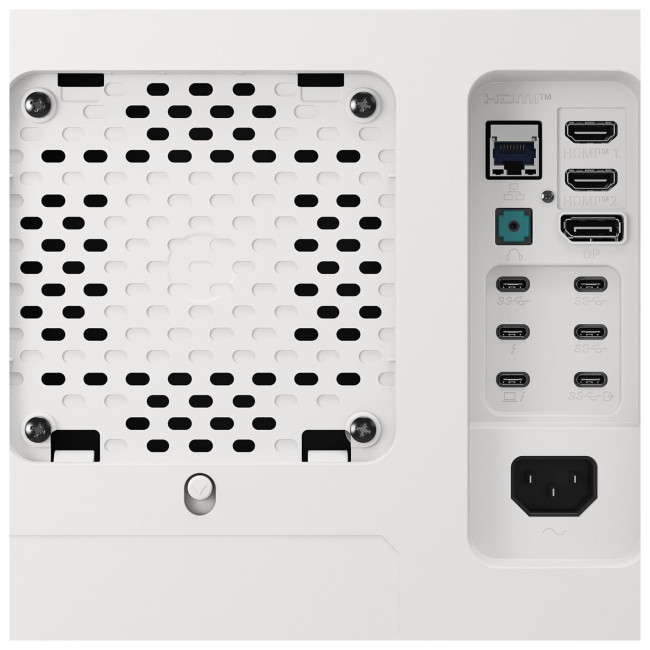 LG 40U990A-W 40" IPS Curved Ultrawide 5K2K Thunderbolt Height adjustable Monitor with Speakers