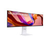 LG 49U950A-W 49" Ultrawide Curved IPS Dual Quad HD 144Hz USB-C Height Adjustable Monitor with Speakers