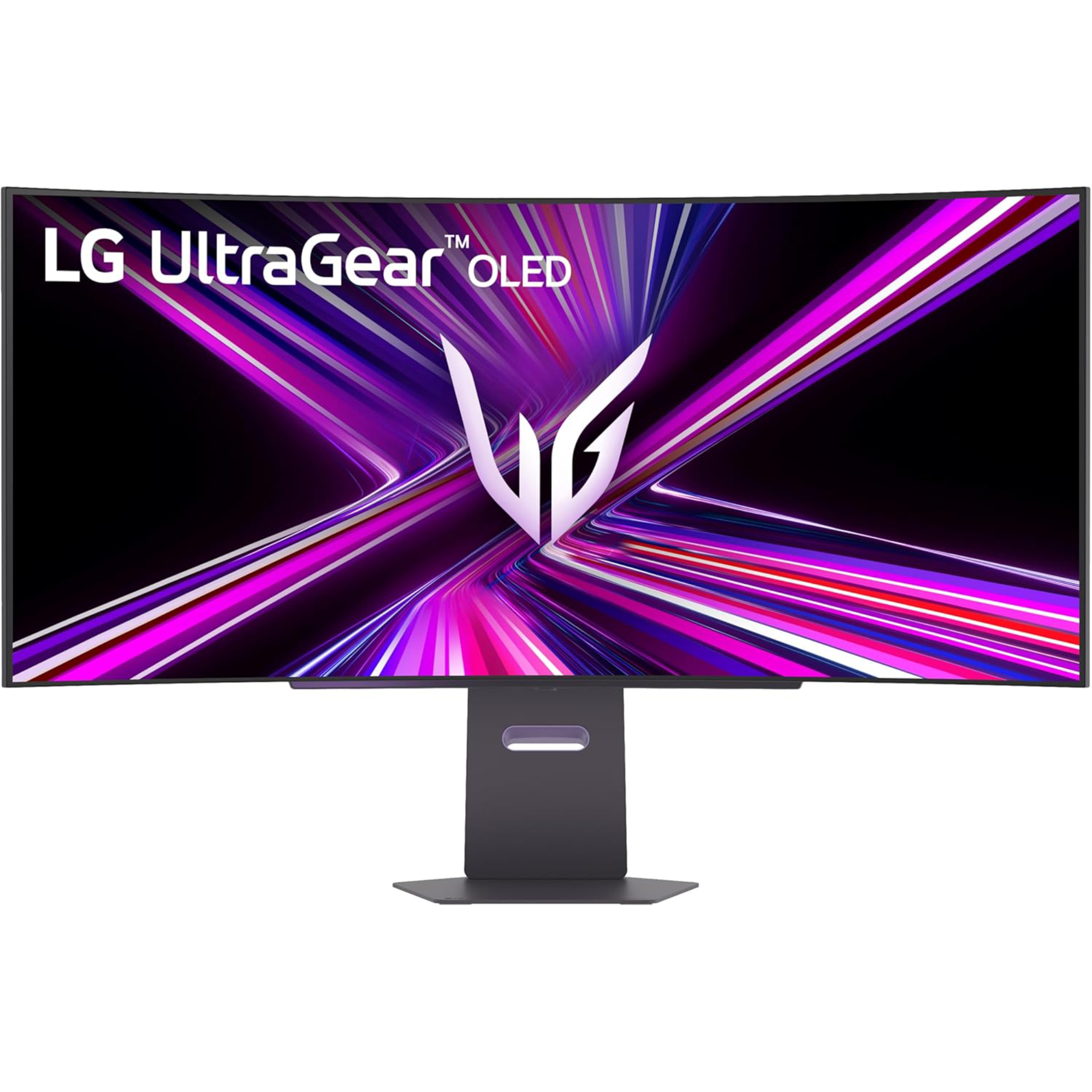 Refurbished LG UltraGear 34GX900A-B 34" Ultrawide Quad HD OLED 240Hz 0.03ms USB-C Freesync Premium Pro Height Adjustable Curved Gaming Monitor with Speakers