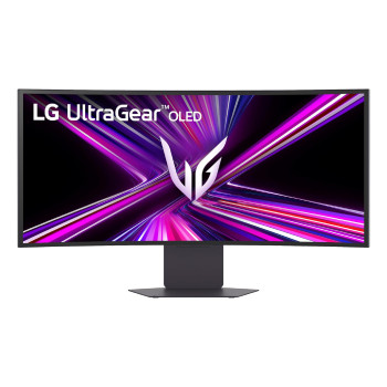LG UltraGear 34GX900A-B 34" Ultrawide Curved OLED Quad HD 240Hz 0.03ms USB-C Freesync Premium Pro Height Adjustable Gaming Monitor with Speakers