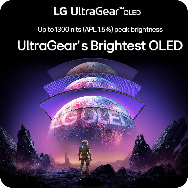 LG UltraGear 45GX900A-B 45" OLED Curved UWQHD 240Hz 0.03ms USB-C Freesync Premium Pro Gaming Monitor