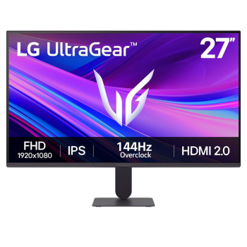 LG UltraGear 27G411A-B 27" IPS Full HD 144Hz Freesync G-Sync Compatible Gaming Monitor