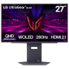 LG UltraGear 27GX700A-B 27" OLED Quad HD 280Hz 0.03ms Freesync Premium Pro Gaming Monitor