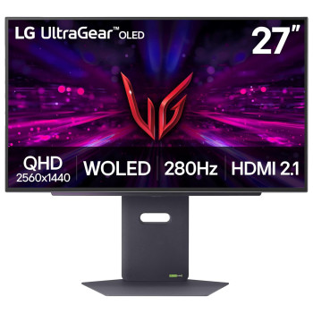 Refurbished LG UltraGear 27GX700A-B 27" OLED Quad HD 280Hz 0.03ms Freesync Premium Pro Gaming Monitor