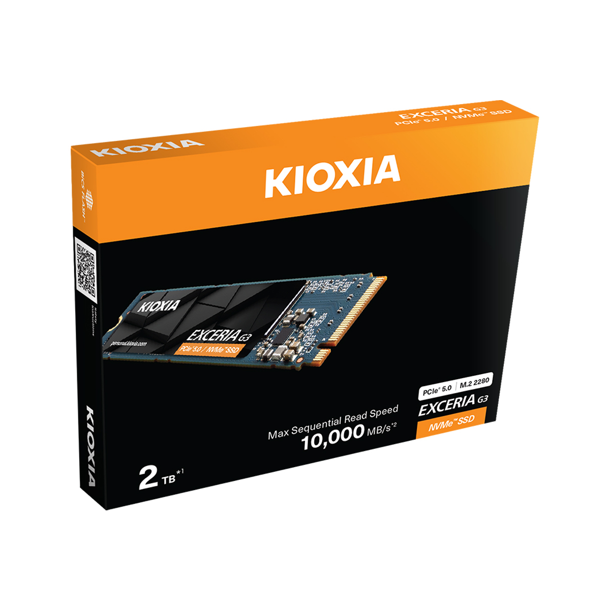 KIOXIA Exceria G3 2TB PCIe 5.0 M.2 SSD