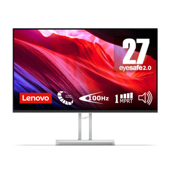 Refurbished  Lenovo L27i-4A 27" Full HD IPS LCD HDMI Monitor With Speakers