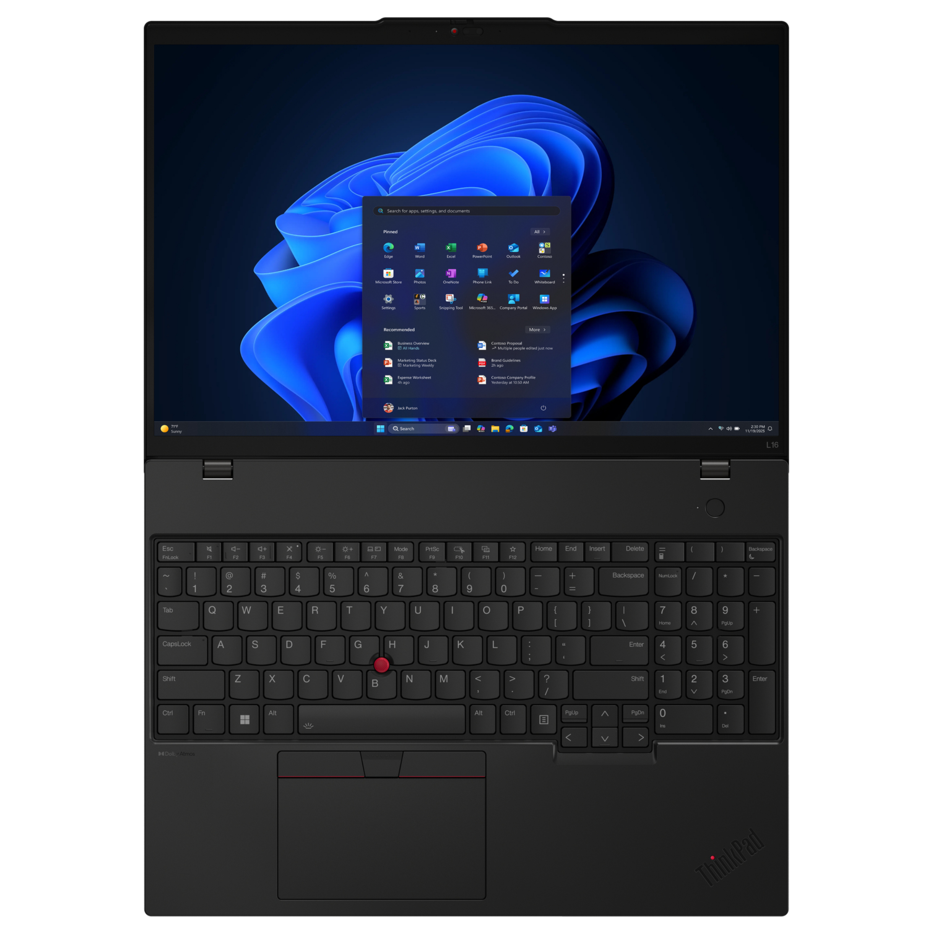 Lenovo ThinkPad L16 AMD Ryzen 5 16GB/512GB Business Laptop