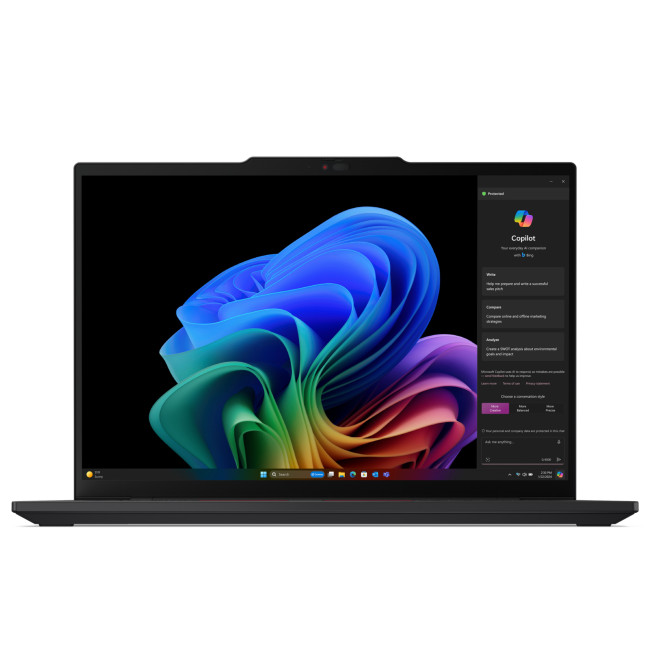 Lenovo ThinkPad T14s Gen 6 Copilot+ 21N10026UK Qualcomm Snapdragon X1P-42-100 16GB RAM 512GB SSD 14" WUXGA Windows 11 Pro Laptop