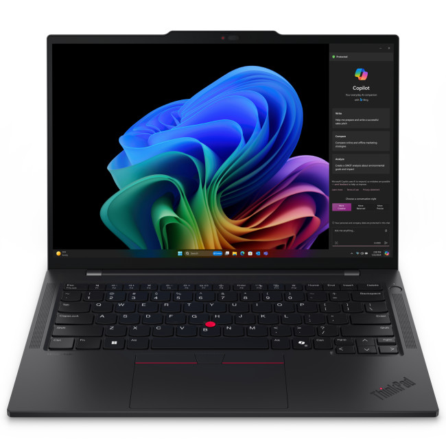 Lenovo ThinkPad T14s Gen 6 Copilot+ 21N10026UK Qualcomm Snapdragon X1P-42-100 16GB RAM 512GB SSD 14" WUXGA Windows 11 Pro Laptop