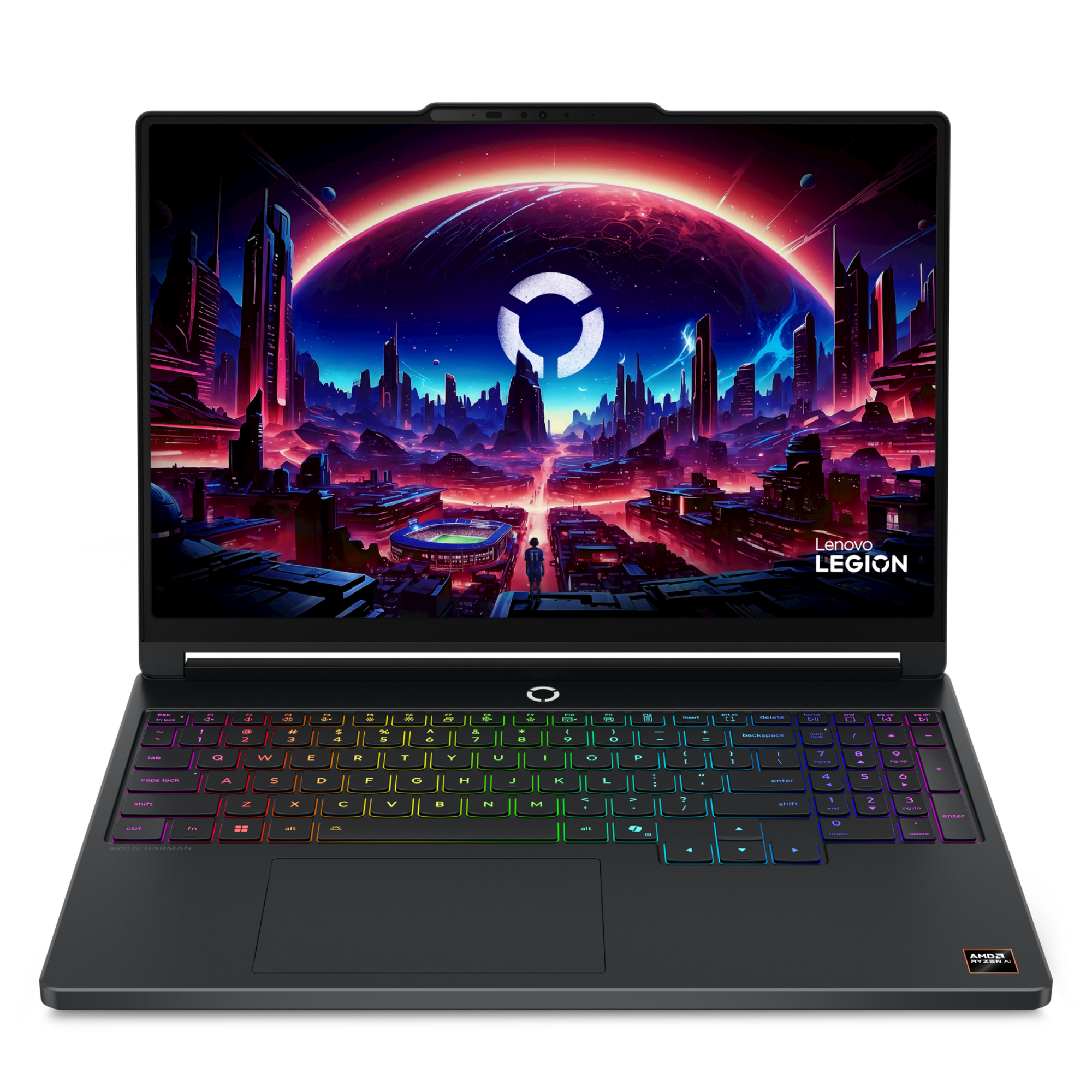 Lenovo Eclipse Black Legion 5 15Agp11 Amd Ryzen Ai 7 450 32Gb Ram 1Tb Ssd Rtx 5060 15.3" Windows 11 Home Gaming Laptop