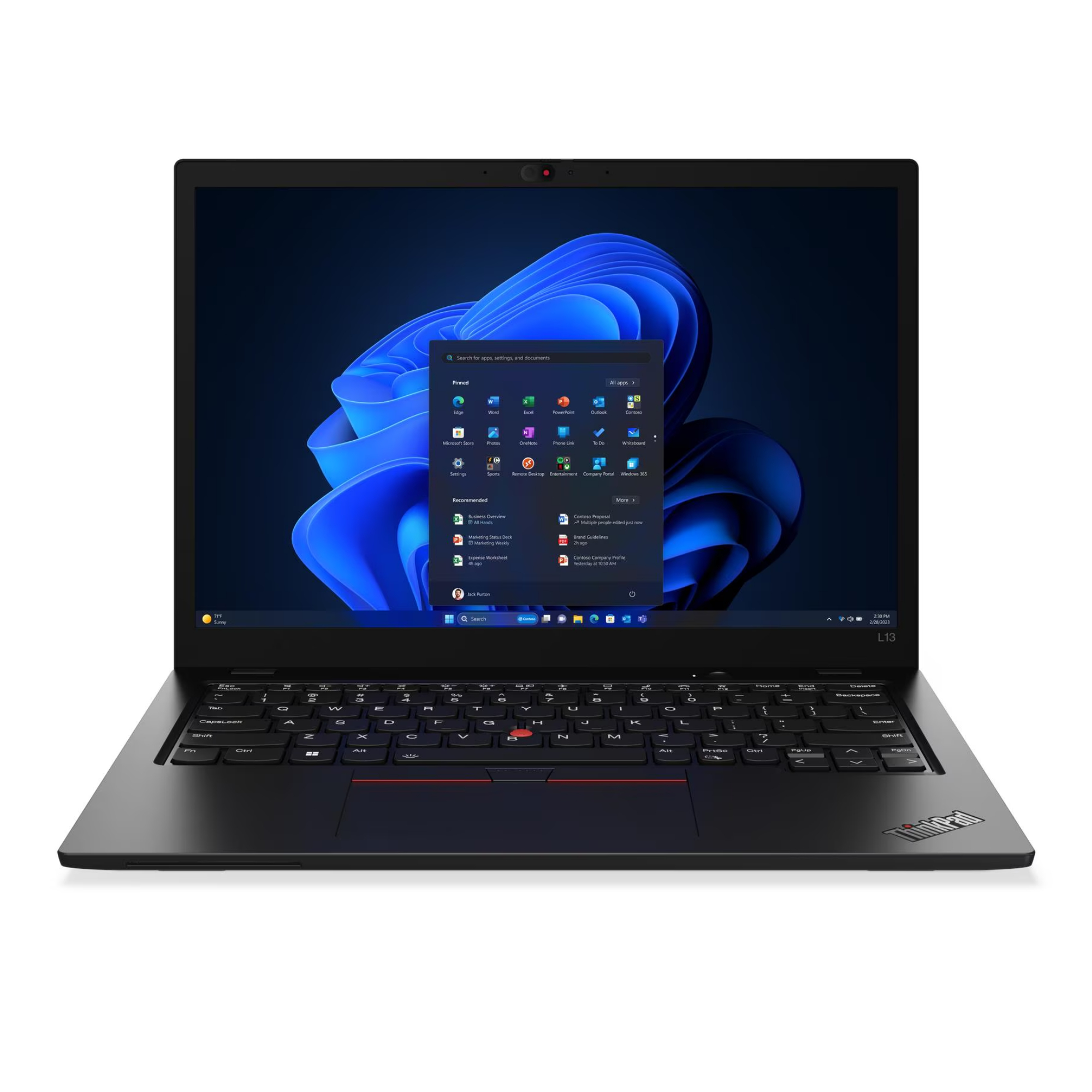 Lenovo ThinkPad L13 Gen 5 Intel Core Ultra 5 16GB RAM 256GB SSD 13.3" Windows 11 Pro Laptop