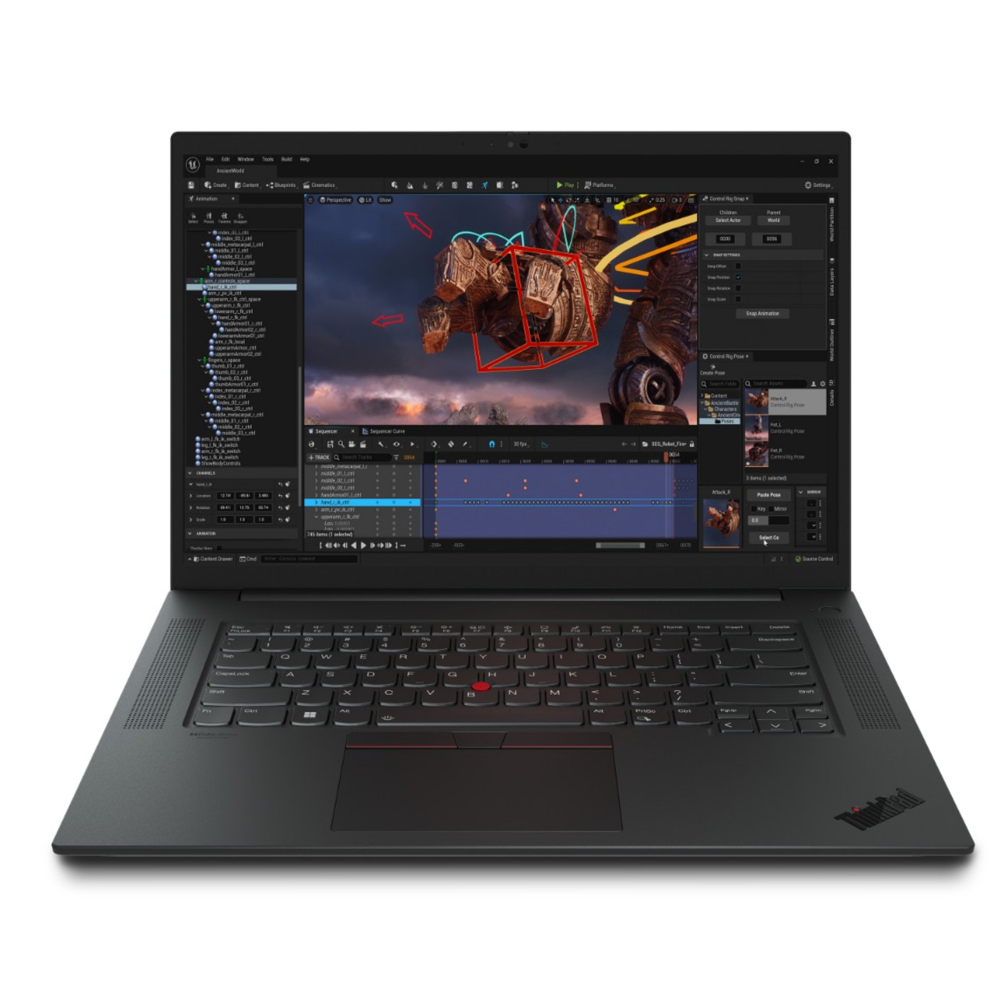 Lenovo ThinkPad P1 Gen 6 Intel Core i7-13800H 32GB RAM 1TB SSD RTX 4060 16" Windows 11 Pro Touchscreen Laptop