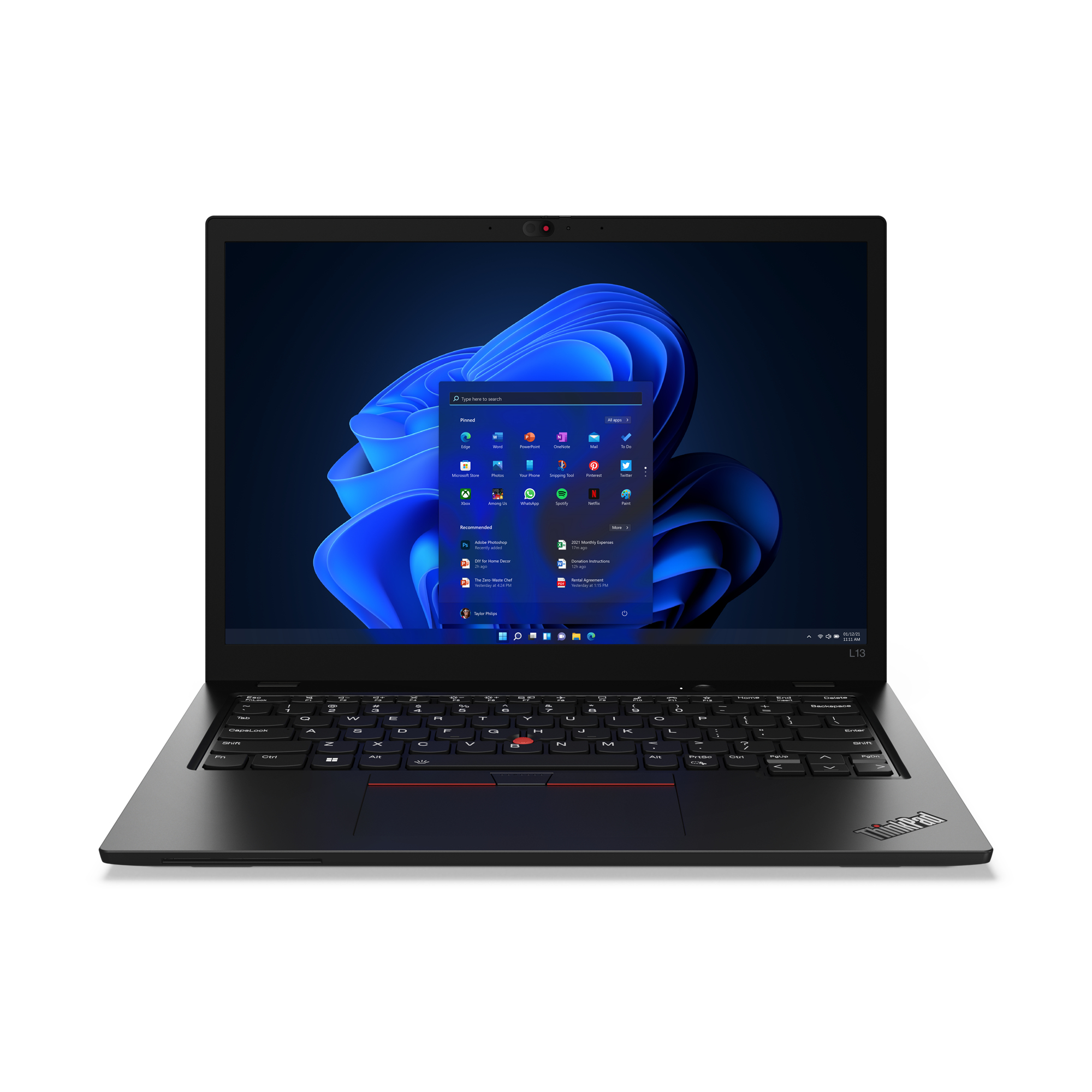 Lenovo Thinkpad L13 Clam G3 Intel Core i5-1235U 16GB RAM 256GB SSD Intel Iris Xe 13.3" Windows 11 Pro Laptop