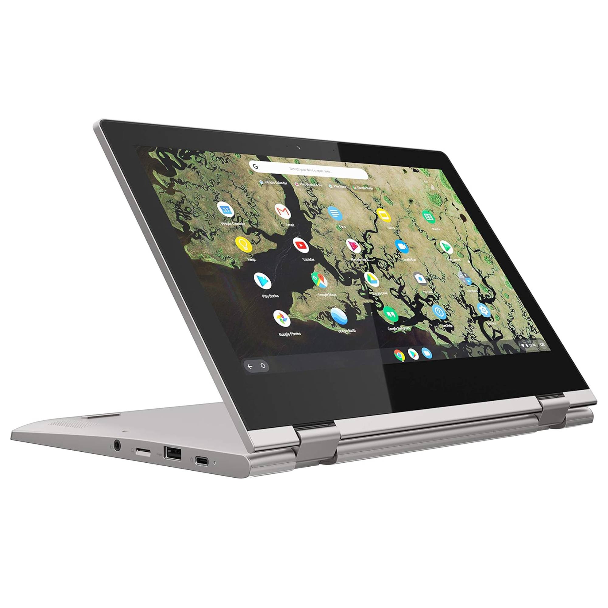 Refurbished Lenovo Chromebook C340-11 Intel Celeron N4000 4GB RAM 64GB eMMC 11.6" Touchscreen Chrome OS Laptop