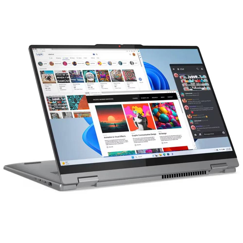 Refurbished Lenovo IdeaPad 5 2-In-1 Intel Core 7 150U 16GB RAM 512GB SSD 16" Touchscreen Windows 11 Home Laptop
