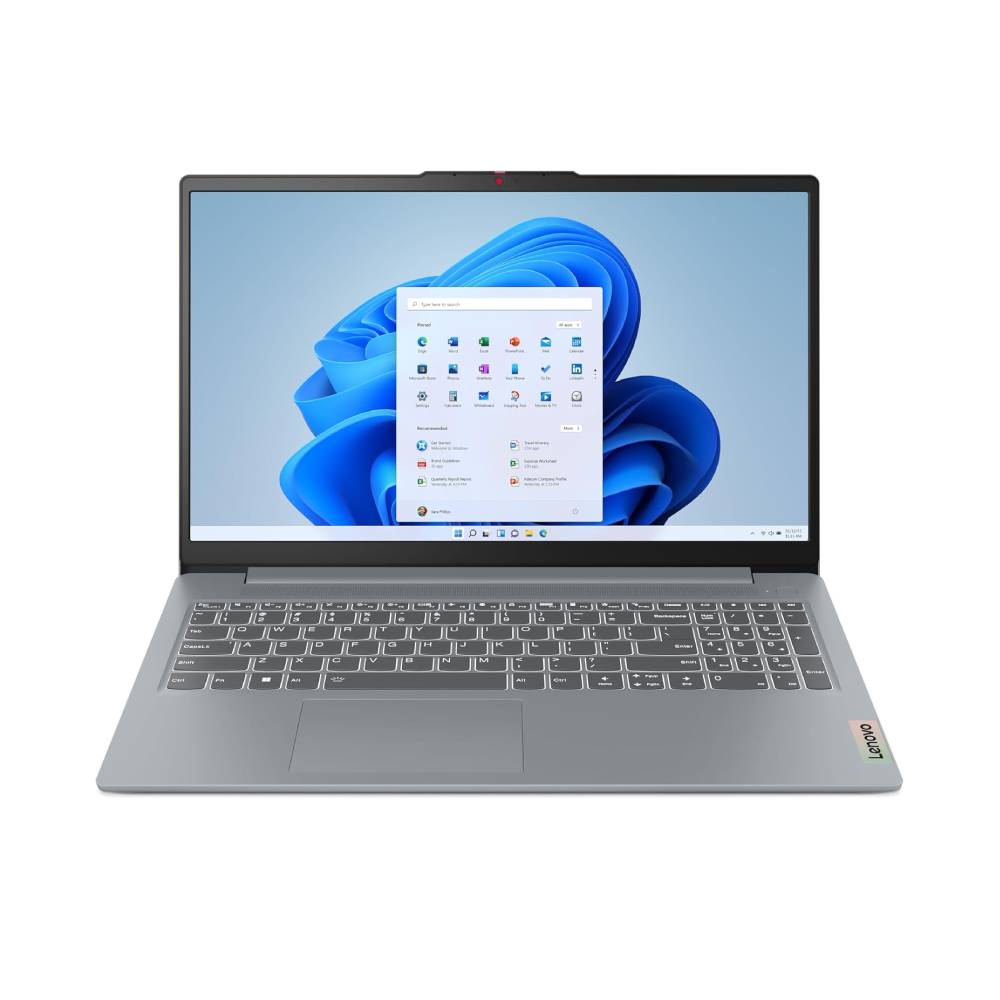 Refurbished Lenovo IdeaPad Slim 3 15AMN8 AMD Ryzen 3 7320U 8GB RAM 256GB SSD 15.6" Windows 11 Home Laptop