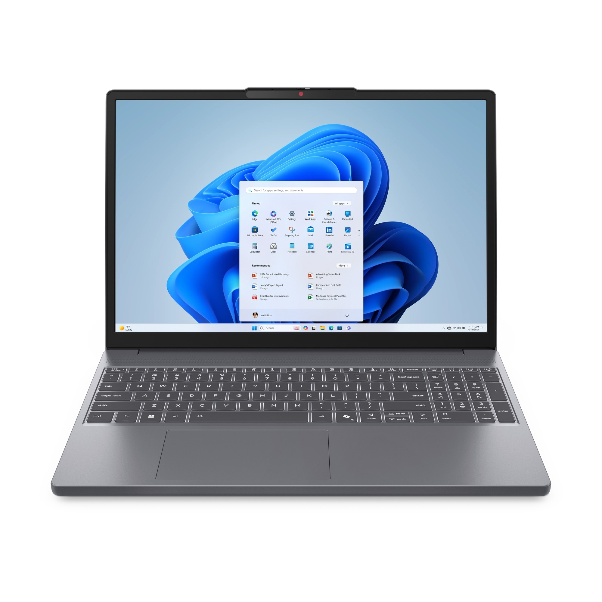 Lenovo IdeaPad Slim 3 15ARP10 AMD Ryzen 5 7535HS 24GB RAM 512GB SSD 15.3" Windows 11 Home Advanced Laptop