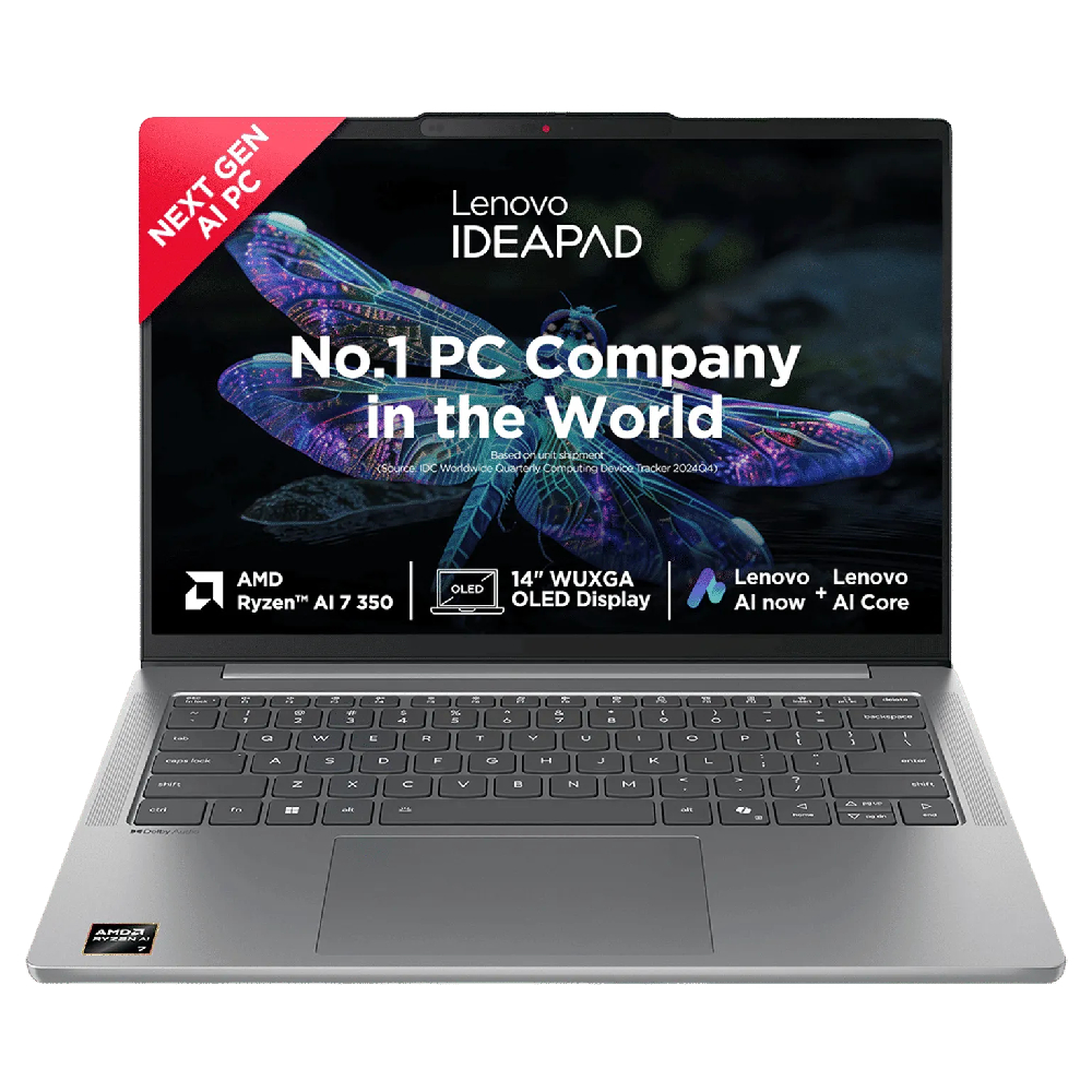 Refurbished Lenovo IdeaPad Slim 5 14AKP10 AMD Ryzen AI 7 350 32GB RAM 1TB SSD 14" No OS Laptop