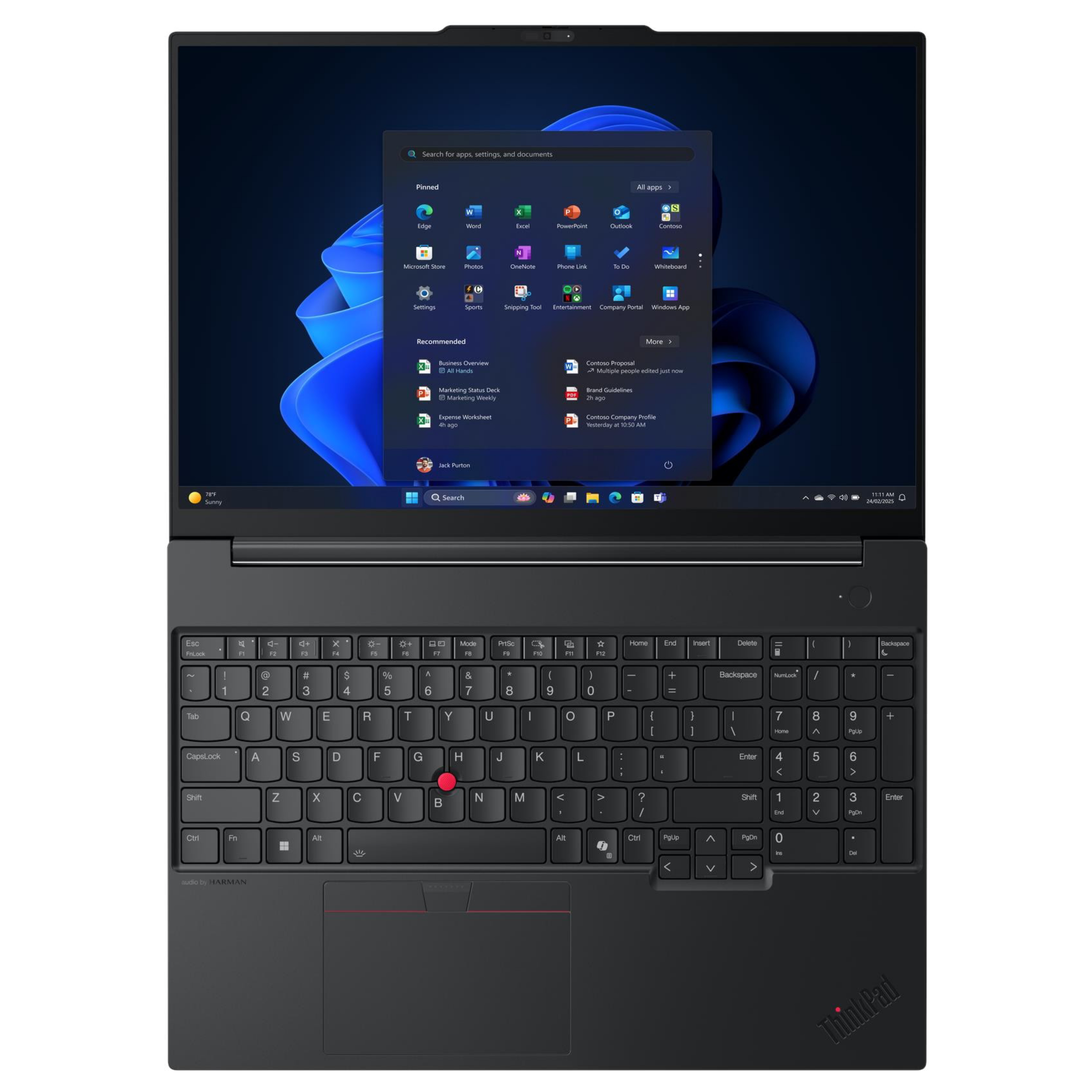 Lenovo ThinkPad E16 Intel Core Ultra 5 16GB/512GB Business Laptop