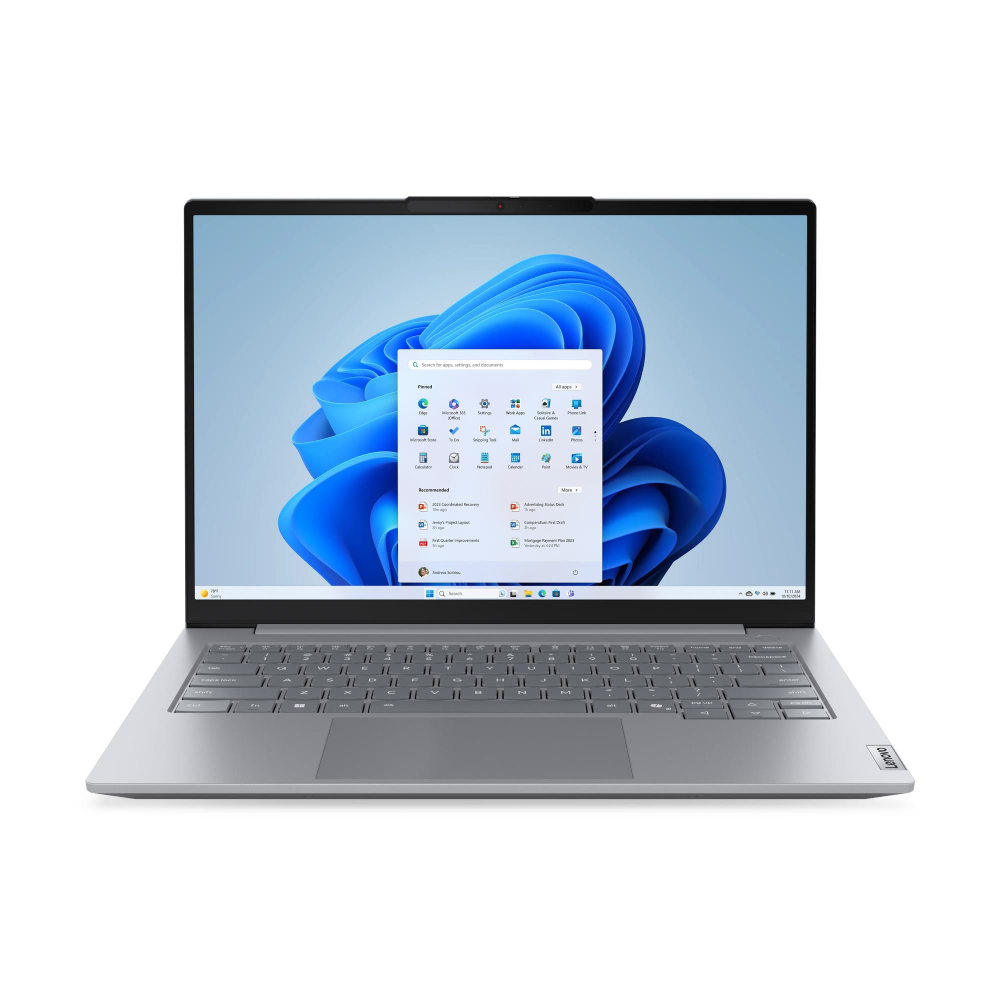 Refurbished Lenovo ThinkBook 14 Gen 8 IRL Intel Core 5 210H 8GB RAM 256GB SSD 14" WUXGA Windows 11 Pro Business Laptop