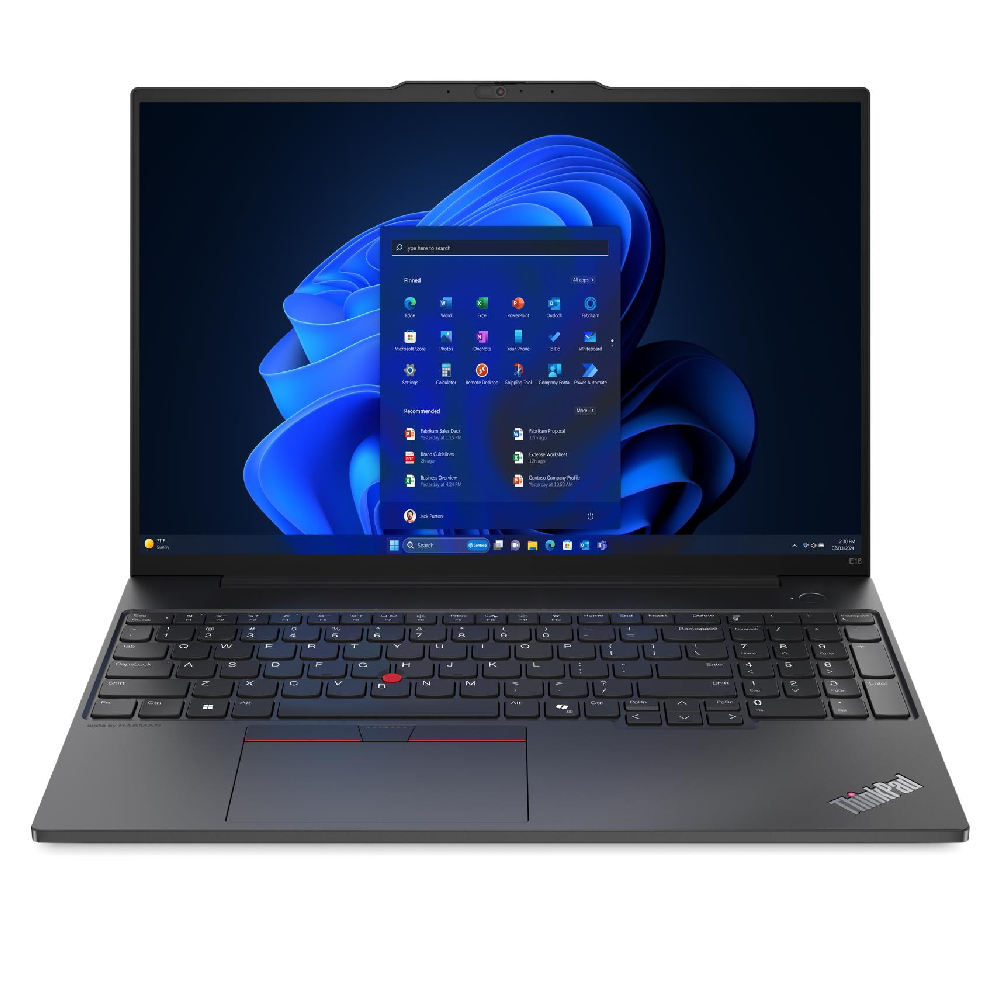 Refurbished Lenovo ThinkPad E16 Gen 2 AMD Ryzen 5 7535HS 16GB RAM 1TB SSD 16" WUXGA Windows 11 Pro Business Laptop