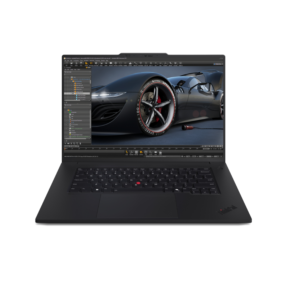 Refurbished Lenovo ThinkPad P1 Gen 7 Intel Core Ultra 7 165H 32GB RAM 1TB SSD 16" RTX 4060 Windows 11 Pro Laptop