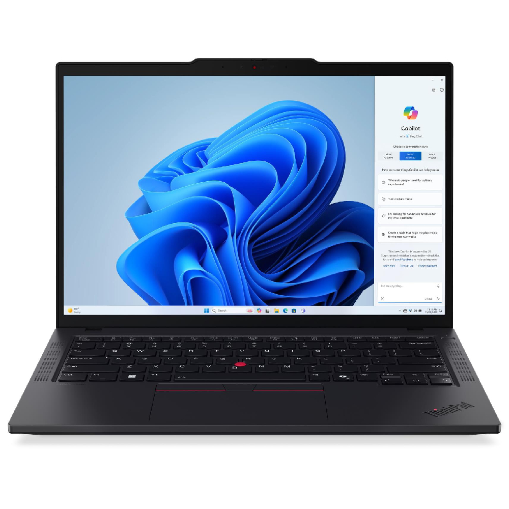 Refurbished Lenovo ThinkPad T14 Gen 5 Intel Core Ultra 5 125U 8GB RAM 256GB SSD 14" Windows 11 Home Business Laptop