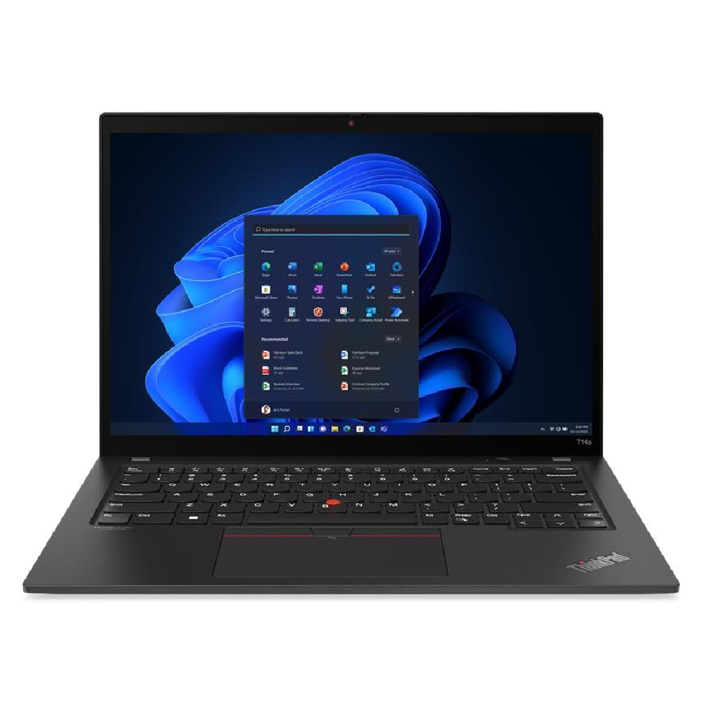 Refurbished Lenovo ThinkPad T14s Gen 3 Intel Core i7-1265U vPro 32GB RAM 512GB SSD 14" Touchscreen Windows 11 Pro Laptop