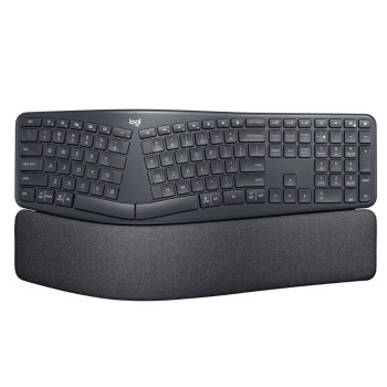 Logitech ERGO K860 Split Ergonomic Wireless Curved Keyboard - Graphite