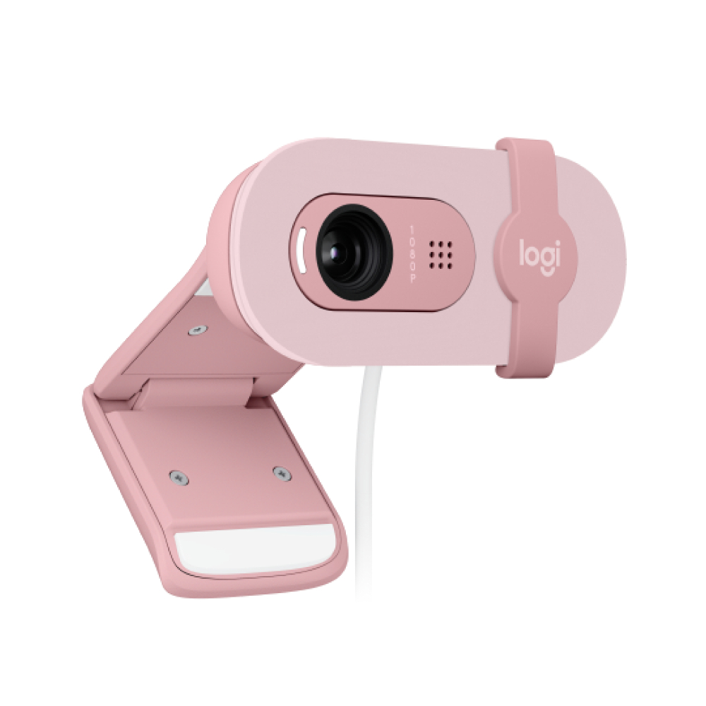 Logitech Brio 100 Full HD USB 30fps Webcam - Rose