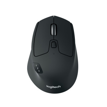 Logitech Triathlon M720 RF Wireless Bluetooth Optical 1000 DPI Mouse - Black