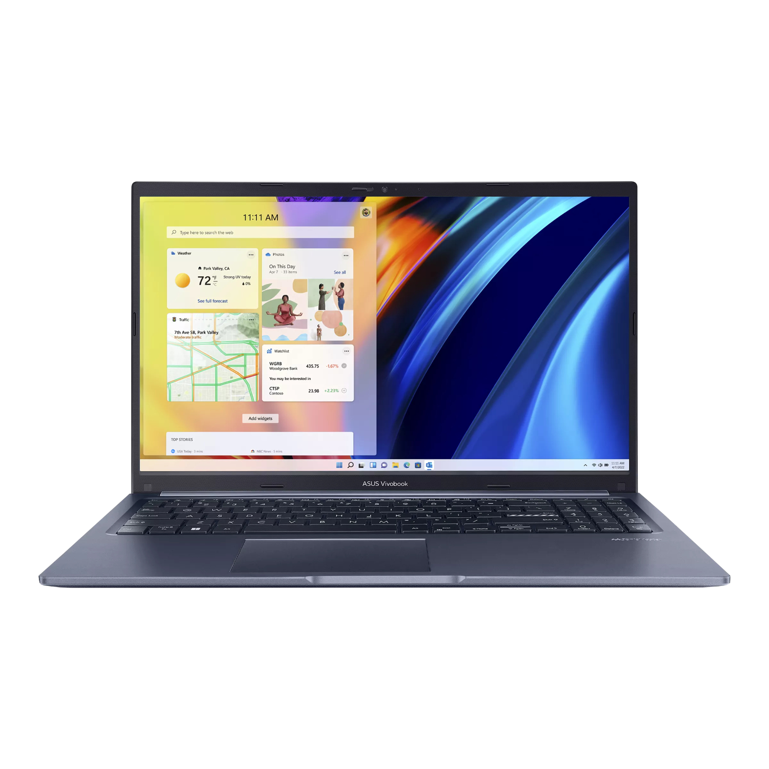 ASUS Vivobook M1502XA 15.6" Full HD IPS 8GB RAM 512GB Storage AMD Ryzen 7 7840HS Windows 11 Home Laptop - Quiet Blue