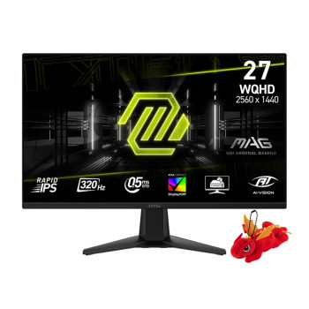 MSI MAG 275QF X32 27" Wide Quad HD Rapid IPS 320Hz 0.5ms HDR400 FreeSync Gaming Monitor