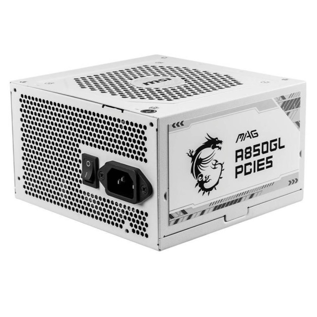 MSI MAG A850GL 850W ATX 3.0 Full Modular 80+ Gold PCIe 5.0 Compact Power Supply