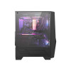 MSI MAG FORGE 100R Mid Tower Tempered Glass ATX Gaming PC Case - Black