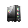 MSI MAG FORGE 112R Tempered Glass Mid Tower ATX Gaming PC Case - Black