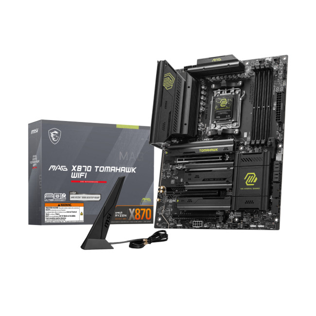 MSI MAG X870 TOMAHAWK WIFI AM5 PCIe 4.0 (x16) Motherboard