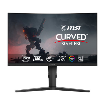 MSI MAG MAG 275CQRF QD E2 27" VA  Quad HD 180 Hz 0.5 ms Curved Height Adjustable Black Gaming Monitor