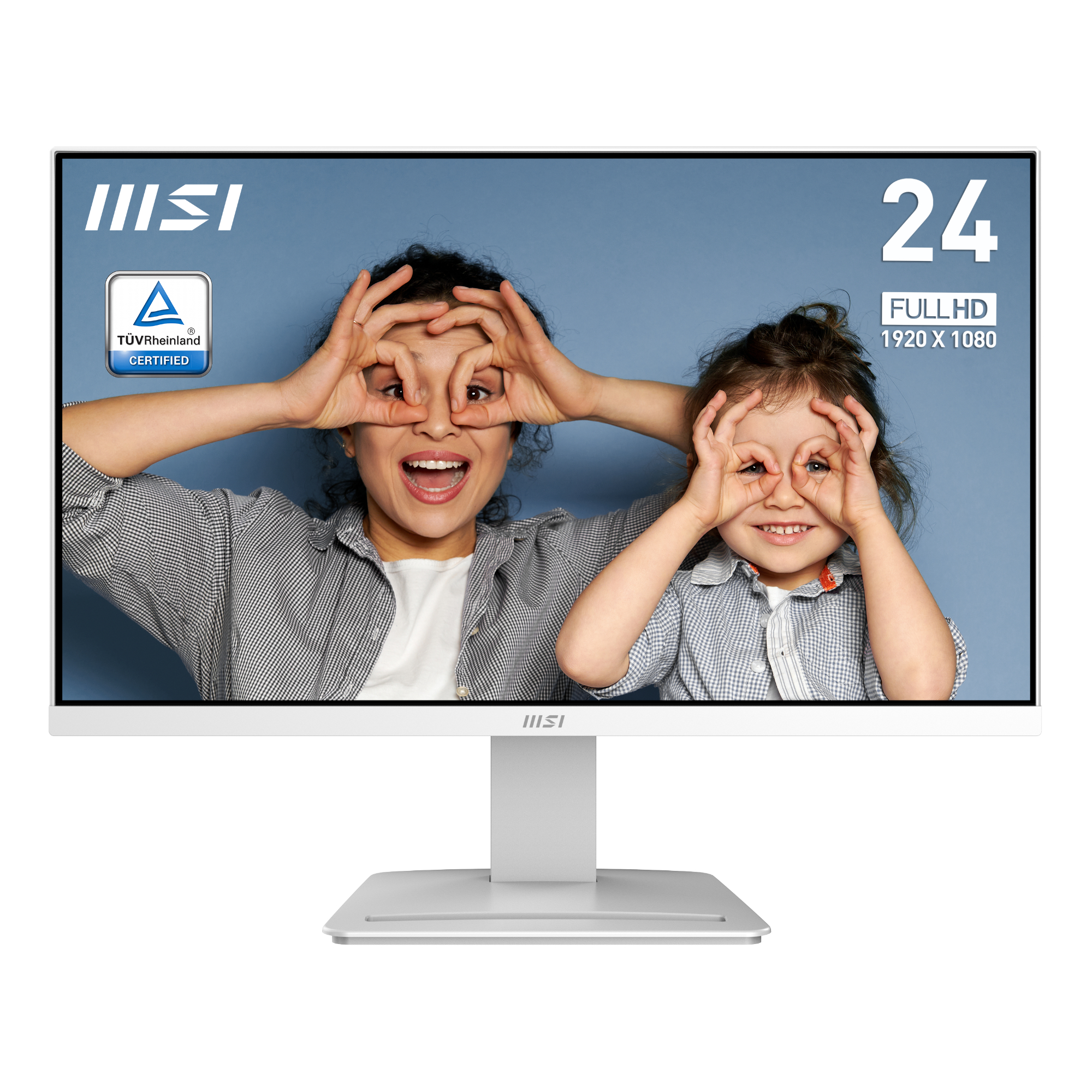 MSI PRO MP2412W 23.8" Full HD VA 100Hz 4ms Adaptive-Sync EyesErgo Business Monitor
